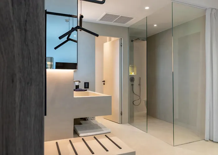 ホテル Domes White Coast Milos, Adults Only